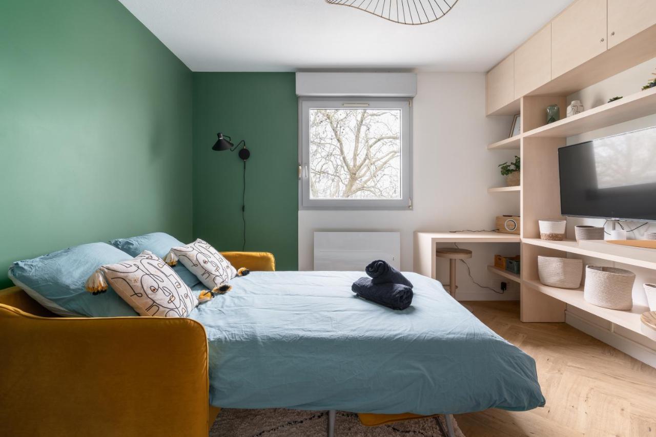 Studio Refait A Neuf Avec Parking En Bord De Loire Нант Екстериор снимка